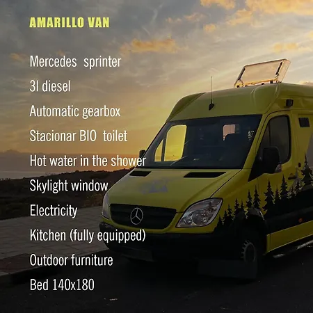 On Road- Feel Freedom With Campervan! Campeggio Guincho (Tenerife)