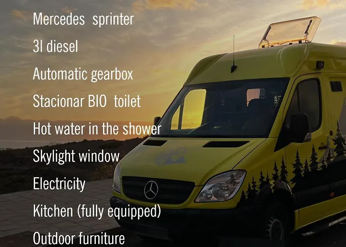 On Road- Feel Freedom With Campervan! Campeggio Guincho (Tenerife)